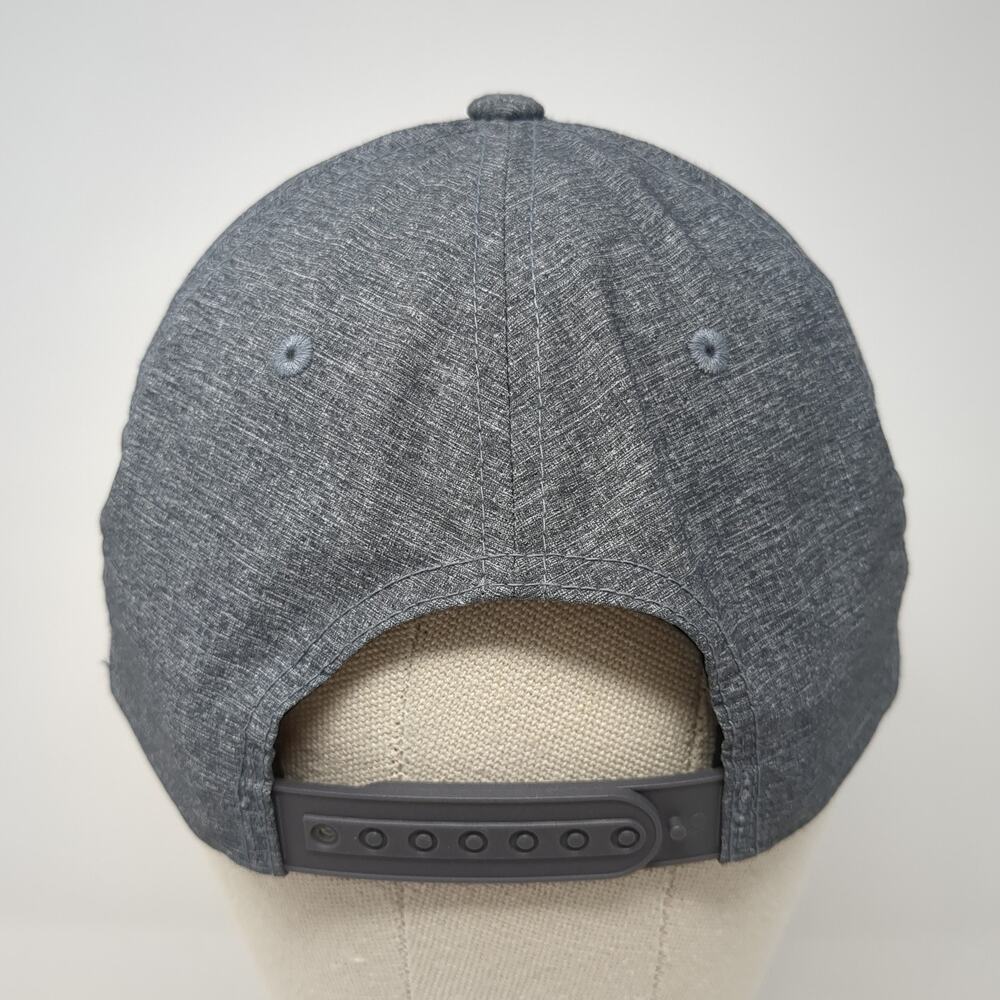 Simplot Spell Out Snapback Hat Gray One Size Flex… - image 5